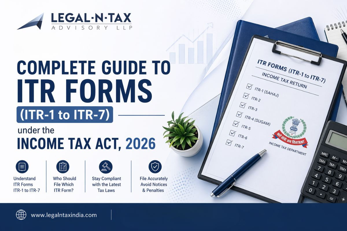 Complete Guide to ITR Forms (ITR-1 to ITR-7) under the Income Tax Act, 2026