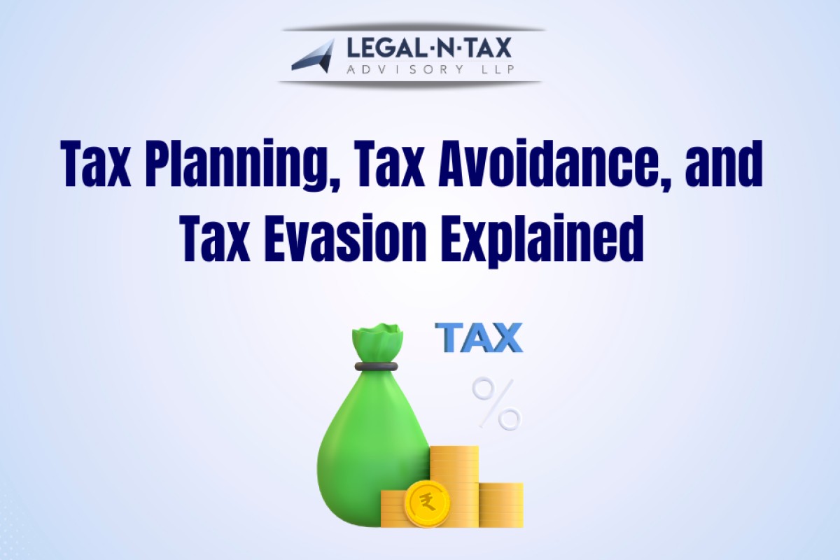 Tax Planning, Tax Avoidance, and Tax Evasion Explained
