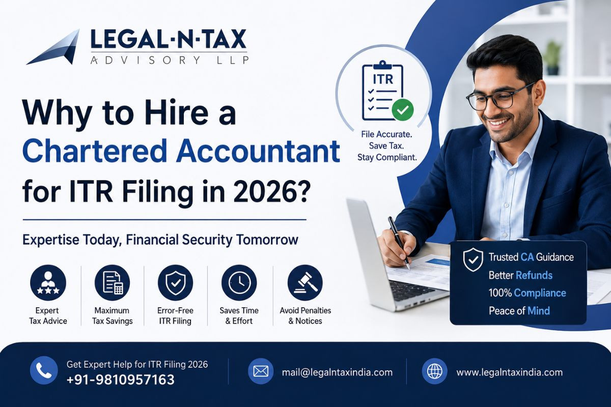 Why Hire a Chartered Accountant for ITR Filing in 2026?